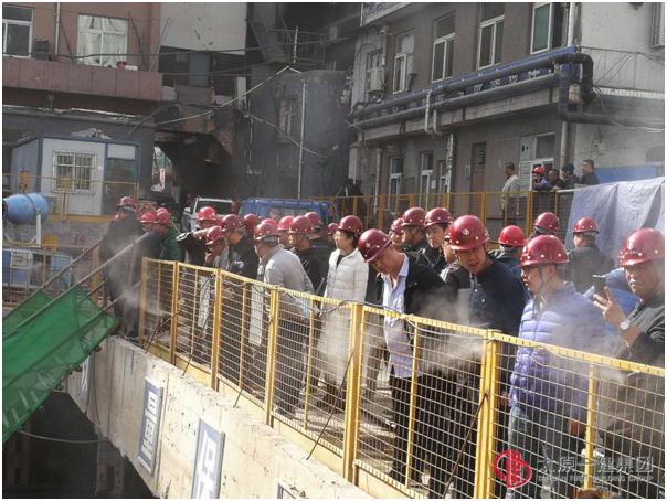 集團公司組織技術人員對太原市杏花嶺區中心醫院進行觀摩